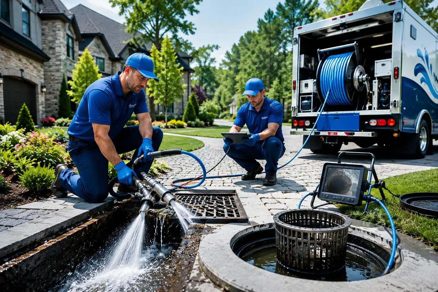 Local outdoor drain cleaning professionals in Holliston, MA